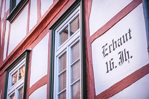 Fachwerkhäuser in der Altstadt von Eltville, Rheingau sur Christian Müringer