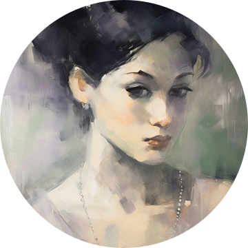 Vrouw Modern Portret | Whispered Elegance Palette