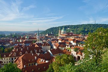 View over Prague, Czech Republic by Marco IJmker