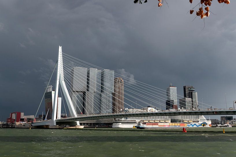 Storm over Rotterdam by Richard Wareham