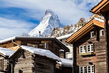 Zermatt in Zwitserland van Jan Schuler