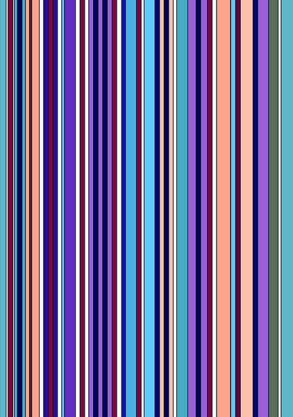 Modern, summery stripe design by Silva Wischeropp