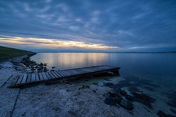 Baugerüst Bruinisse Zeeland von Silvia Thiel