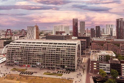 Rotterdam vanaf Laurenskerk