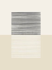 Minimalismus Linien | Schwarz