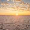 Bonneville Salt Flats, Magischer Sonnenaufgang von Photo Wall Decoration