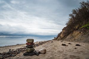 Stones on the Baltic Sea coast sur Rico Ködder