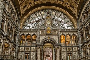 Gare centrale d'Anvers sur Jo Beerens