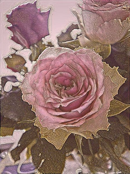 Die rosa Rose von Nina IoKa