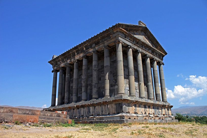 Garni-Tempel in Armenien. von Mikhail Pogosov