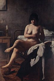 Meid wordt wakker, sivori eduardo - 1887 van Atelier Liesjes