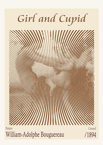 Jeune fille et Cupidon - William-Adolphe Bouguereau