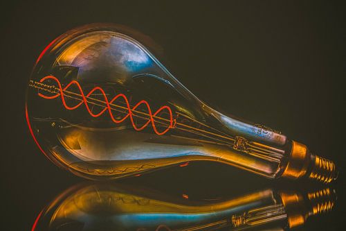 Een gave Lamp op een Spiegel!