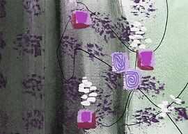 Moderne abstracte compositie van Lori Ann Folz