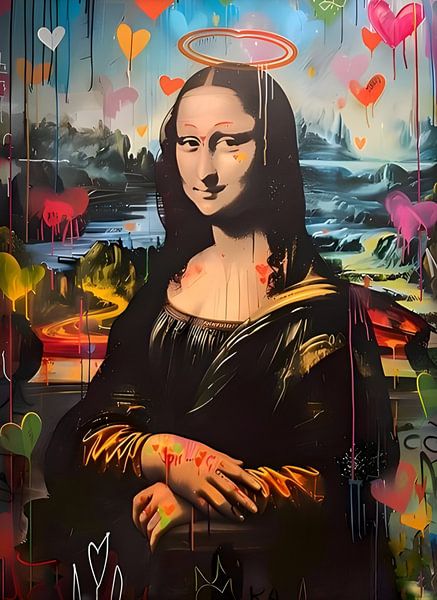 mona lissa by sport art