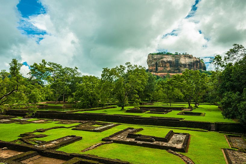 Sigiriya Lions Rock Sri Lanka by Thijs van Laarhoven