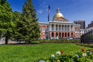BOSTON Massachusetts State House van Melanie Viola