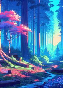 Paysage d'anime V13