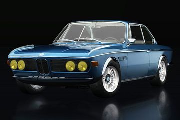 BMW 3.0 CSI 1971 driekwart zicht