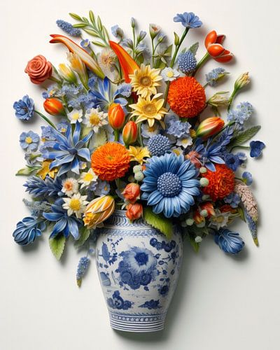 Murmures éternels - Sérénade de porcelaine hollandaise