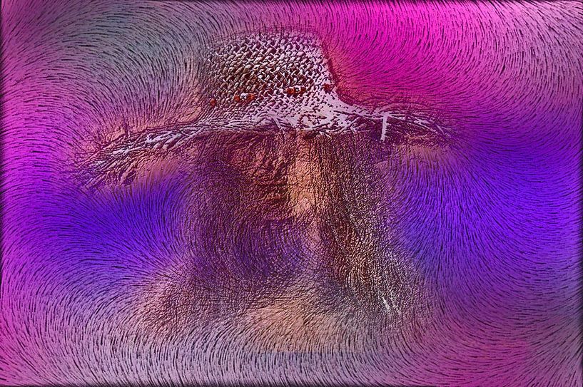 vrouw met strooi hoed-woman with sprinkle Hat-femme avec saupoudrer Hat- von aldino marsella