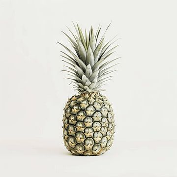 Minimalistische ananas in een modern ontwerp van Felix Brönnimann