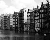 Entrepôts d'Amsterdam sur le Damrak par Thomas Wijngaard Aperçu