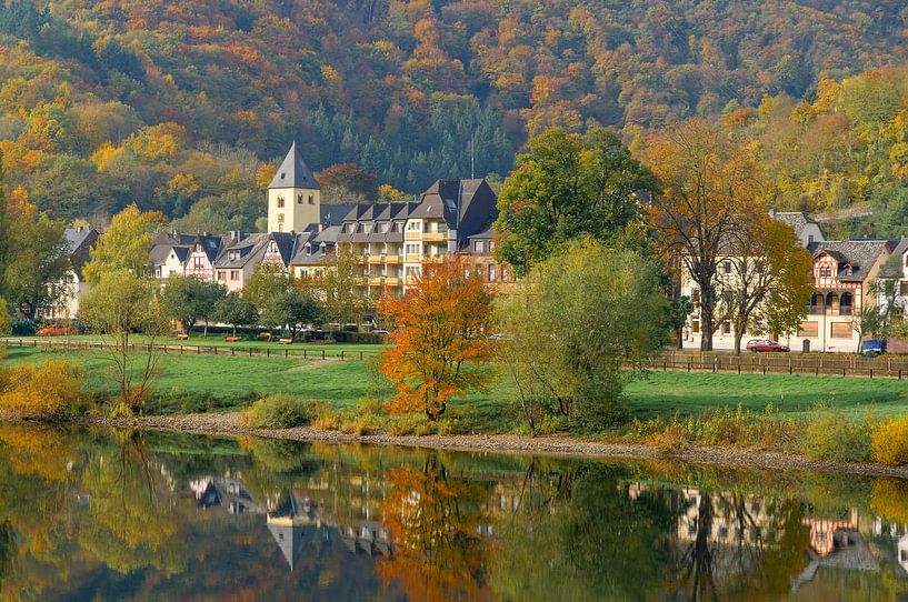 Herbst an der Mosel von Peter Eckert