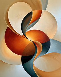 Dynamik des Farbwirbels von Bert Nijholt