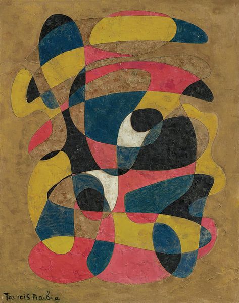Francis Picabia - Composition (circa 1939) par Peter Balan