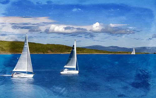 Recreatie op het meer