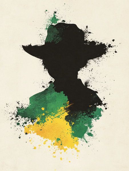 Graffitti cowgirl par Franka Poulain