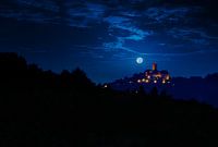 Wartburg bei Vollmond