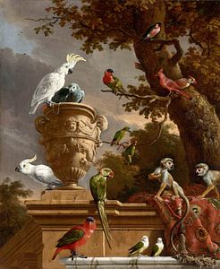 De menagerie, Melchior d'Hondecoeter