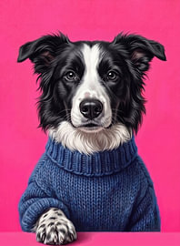 Paws & Pullovers - the Border Collie van Marja van den Hurk