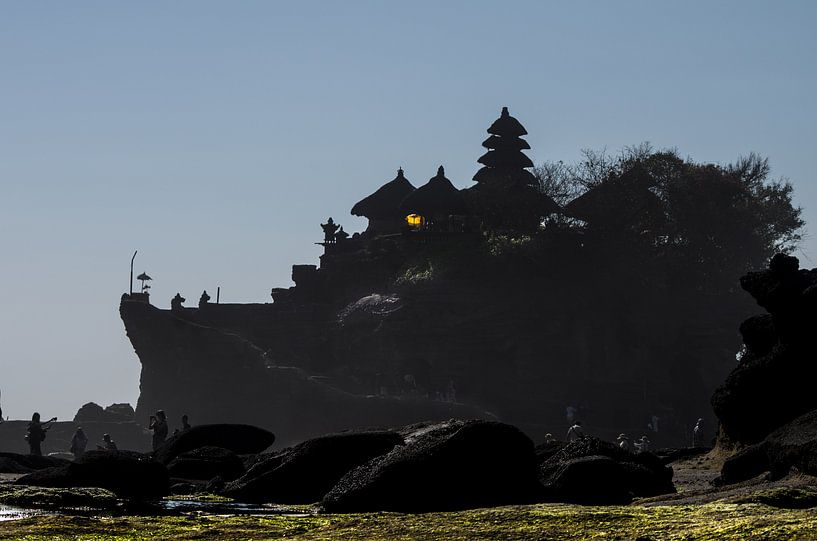 Rétro-éclairage de Tanah Lot par Lex Scholten