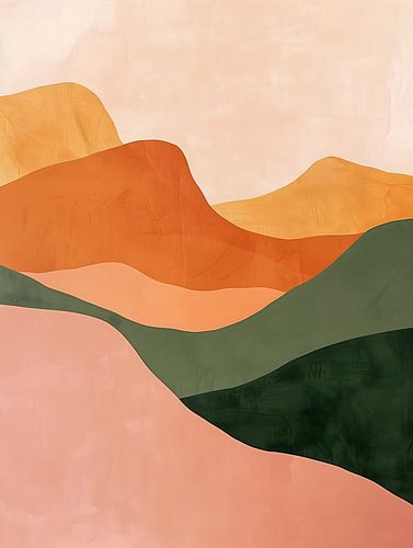 De Bergen II van Gypsy Galleria