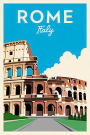 Rome, Italy by Poster Art Shop