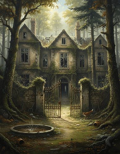 Het bos dat het huis verslond