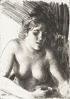 Buste, Anders Zorn (1916)