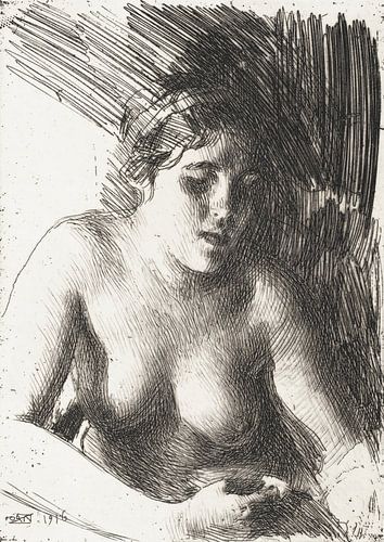 Buste, Anders Zorn (1916)