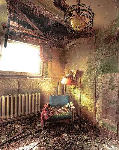 Vervallen Hotelkamer