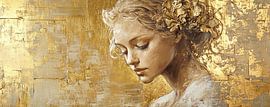 Femme en or