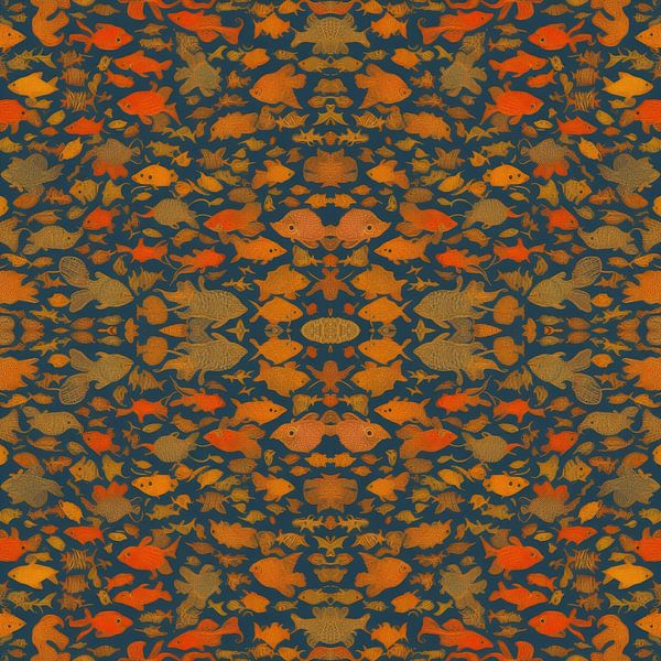Fisch und dekorative Fischformen Design von Wilfried van Dokkumburg
