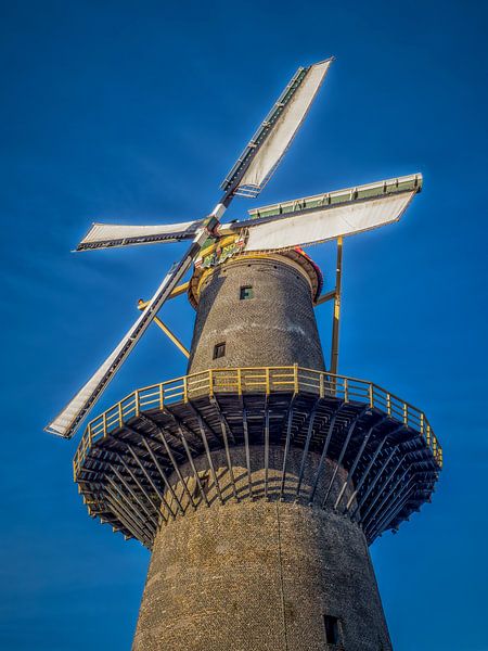 Windmühle 'De vrijheid' von Luc V. de Zeeuw