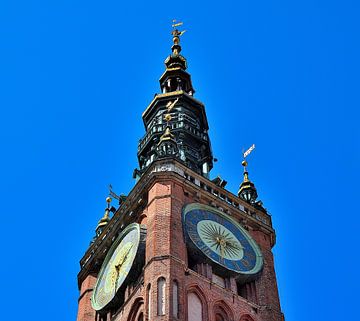 Toren van het Stadhuis van Danzig van Karel Frielink