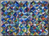 Relief M3 Riffelblech von Frans Blok - Fotos, Kunst und weitere Wanddekoration Miniaturansicht