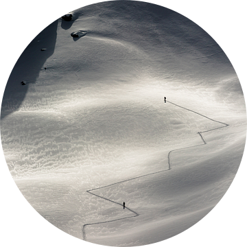 Ski touren in Vorarberg. St Anton. van Hidde Hageman