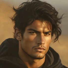 Desert Prince von Hilde Remerie Fotografie und digitale Kunst