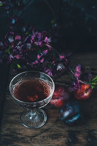 Still life of summer cocktail